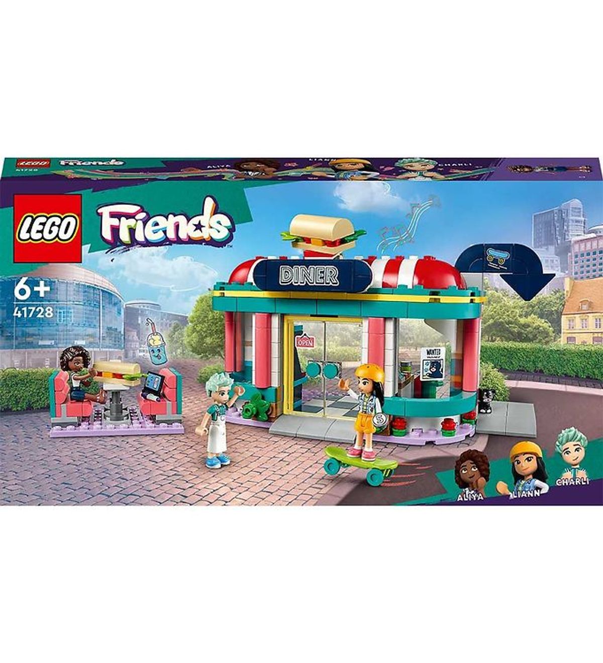 LEGO ® Friends - Heartlake Diner 41728 - 346 Dele