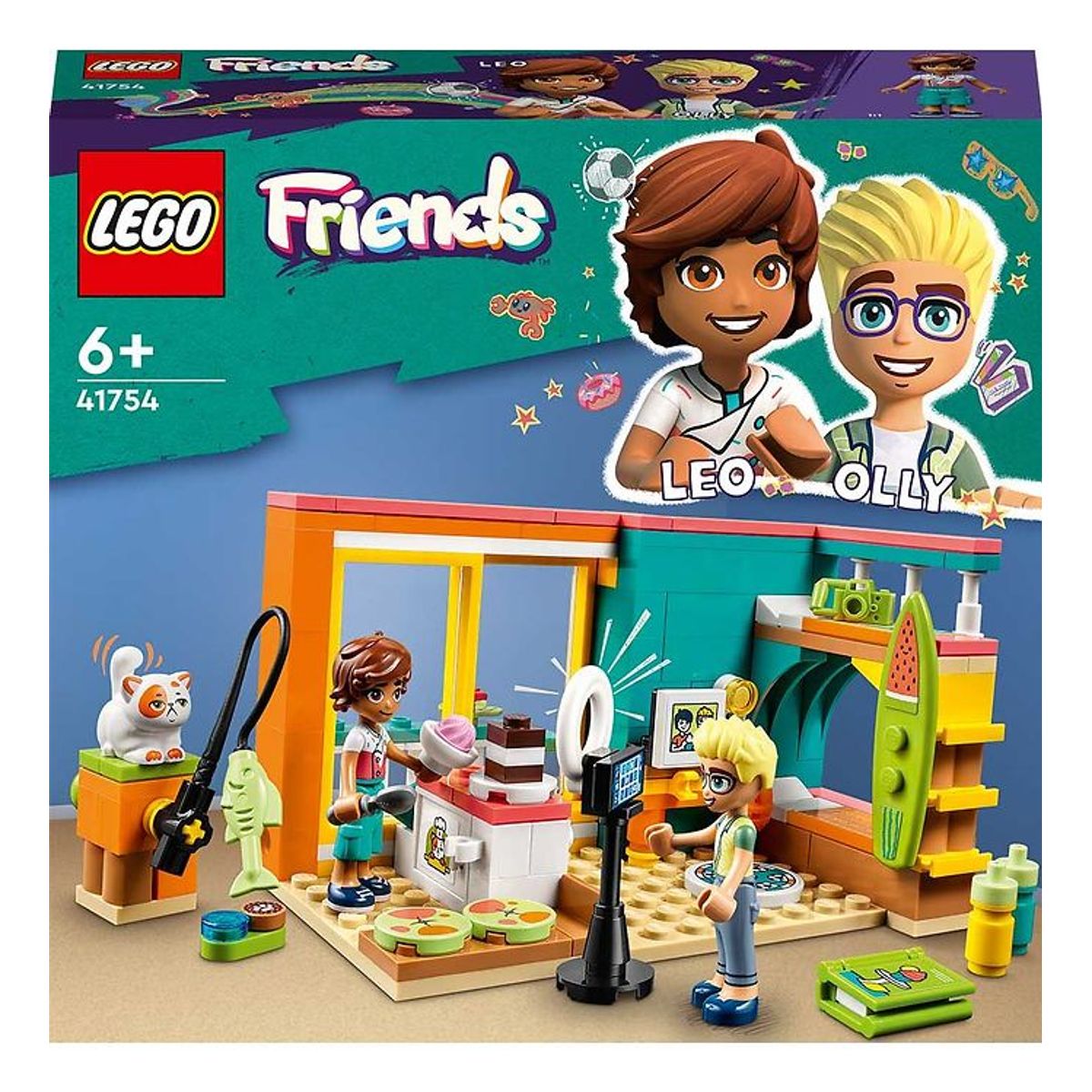 LEGO ® Friends - Leos Værelse 41754 - 203 Dele