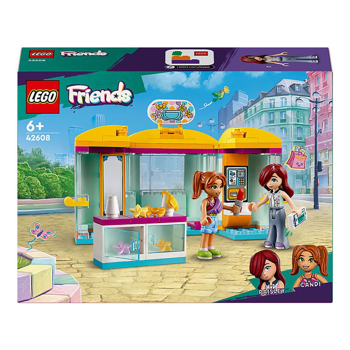 LEGO ® Friends - Lille Accessories-butik 42608 - 129 Dele