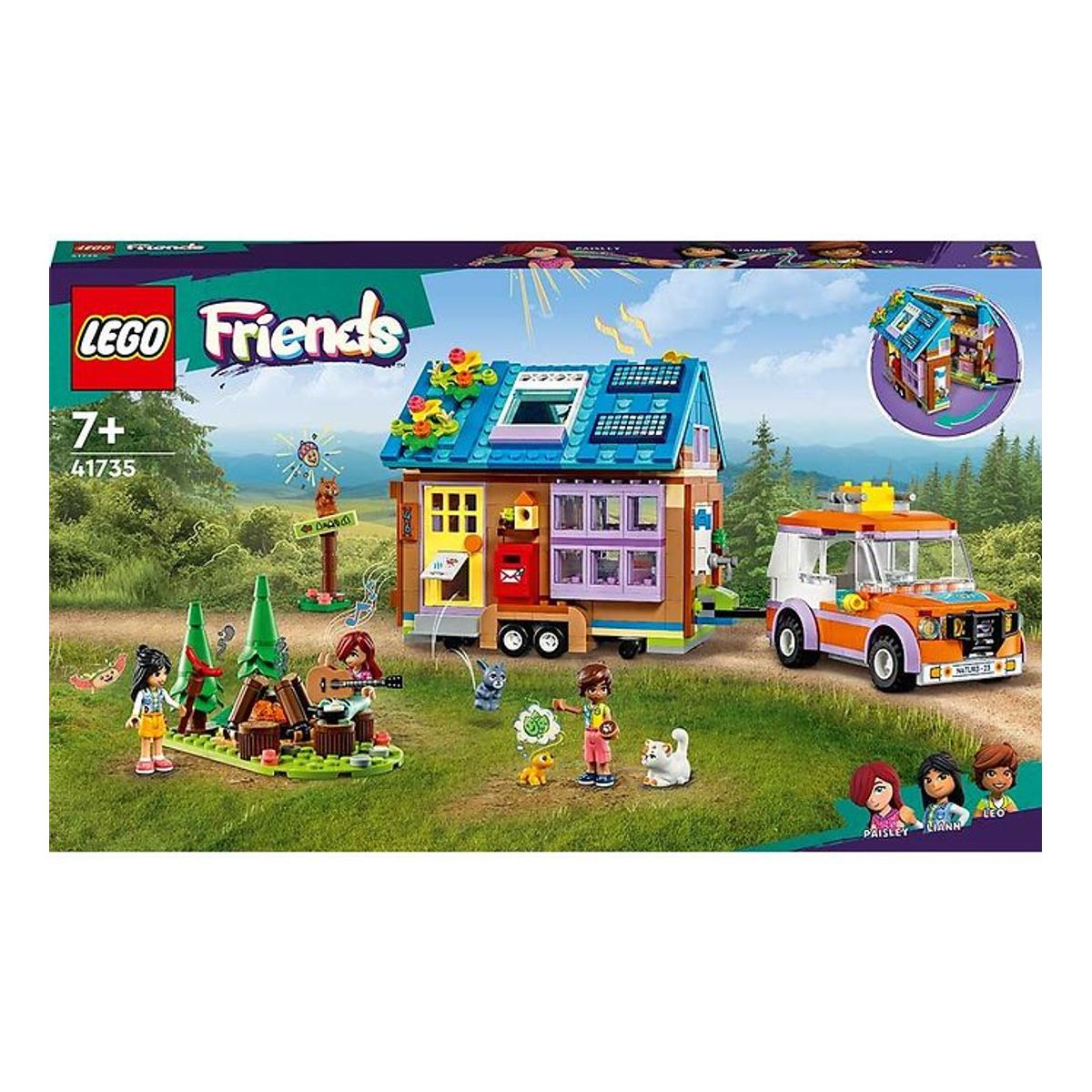 LEGO ® Friends - Mobilt Minihus 41735 - 785 Dele