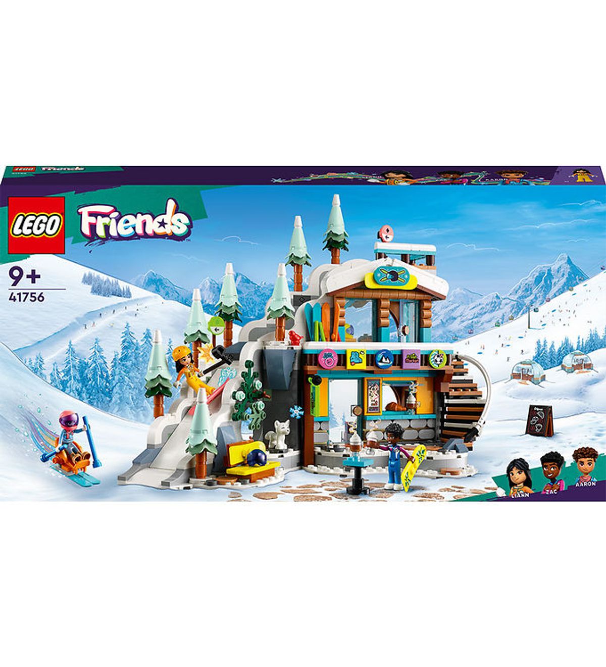 LEGO ® Friends - Skibakke og Café 41756 - 980 Dele