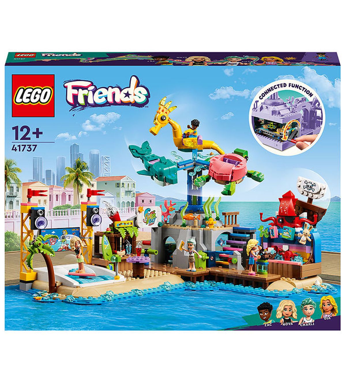 LEGO ® Friends - Strand-forlystelsespark 41737 - 1348 Dele