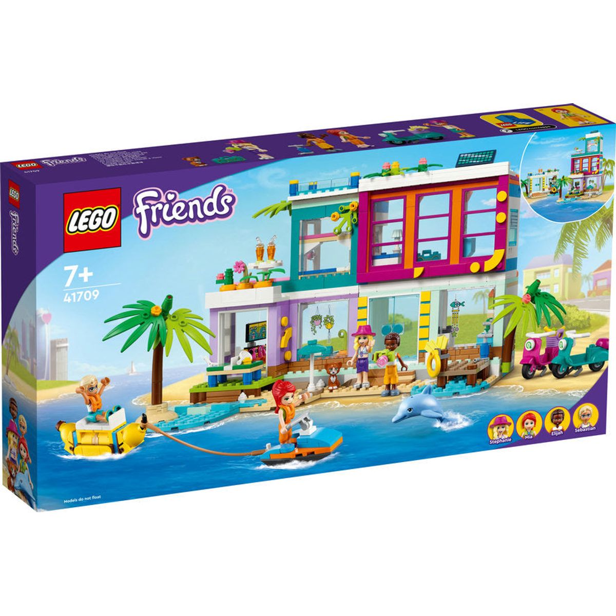 LEGO Friends Strandferiehus - Lego Friends - Legekammeraten.dk