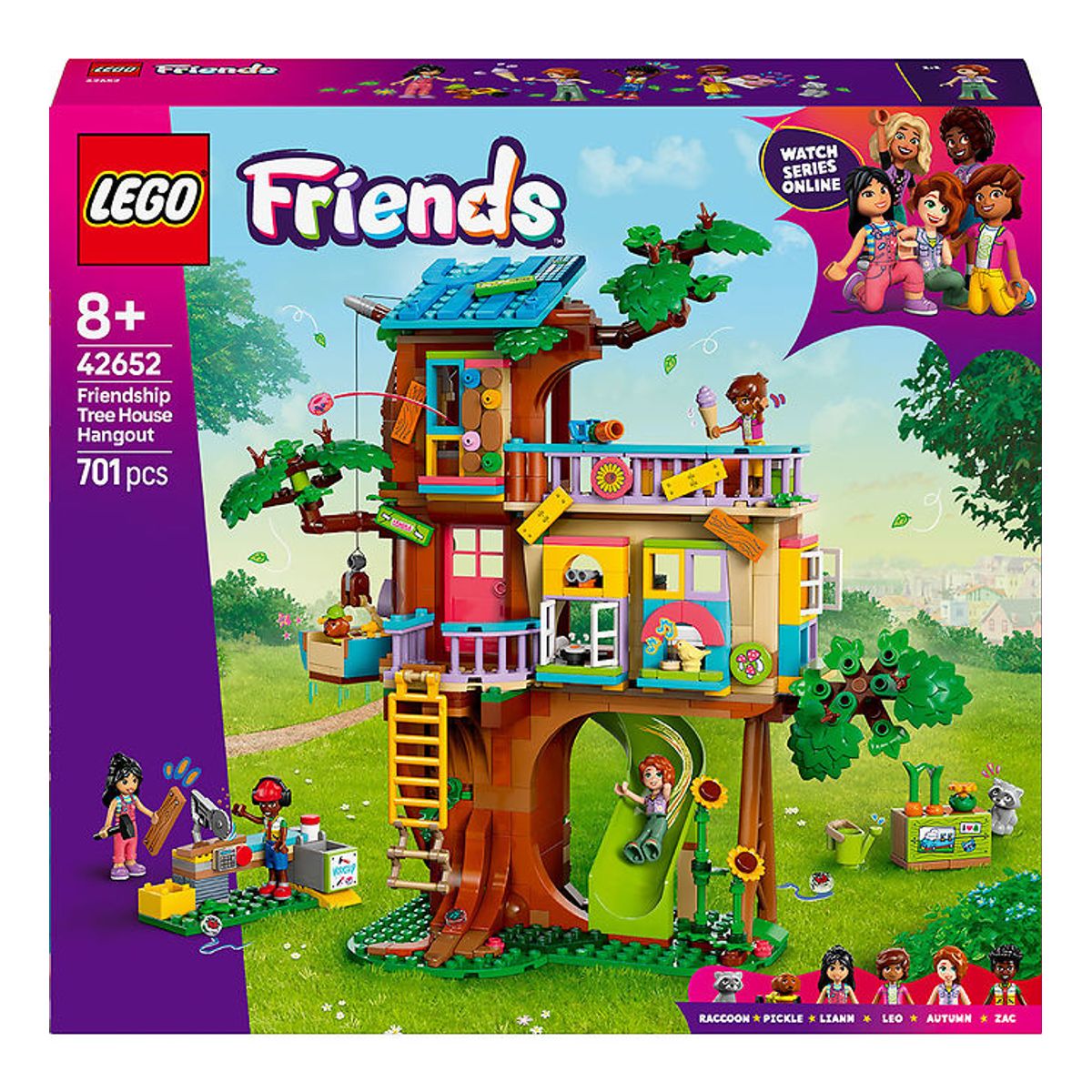 LEGO ® Friends - Venskabs-trætophus Og Krea-område 42652 - 701 De