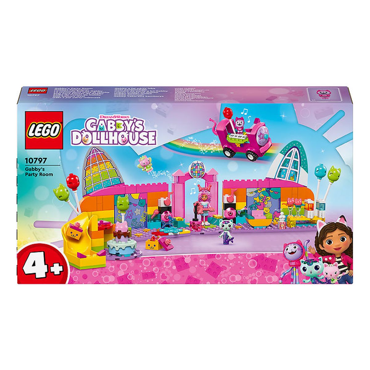 LEGO ® Gabby's Dollhouse - Gabbys Partyrum 10797 - 252 Dele