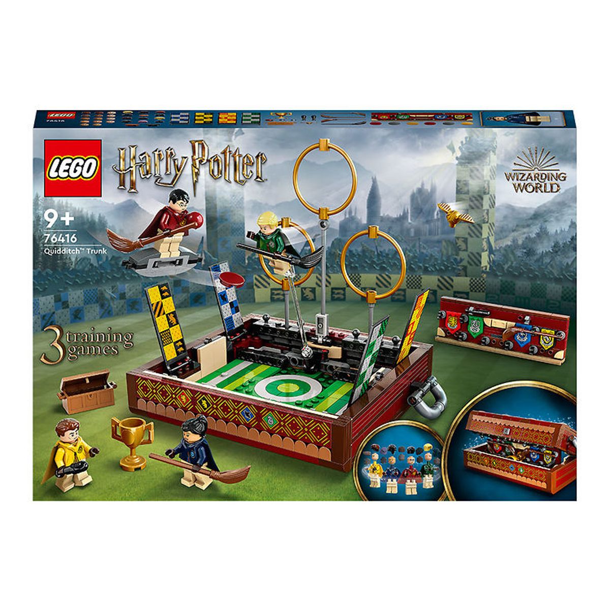 LEGO ® Harry Potter - Quidditch-kuffert 76416 - 599 Dele