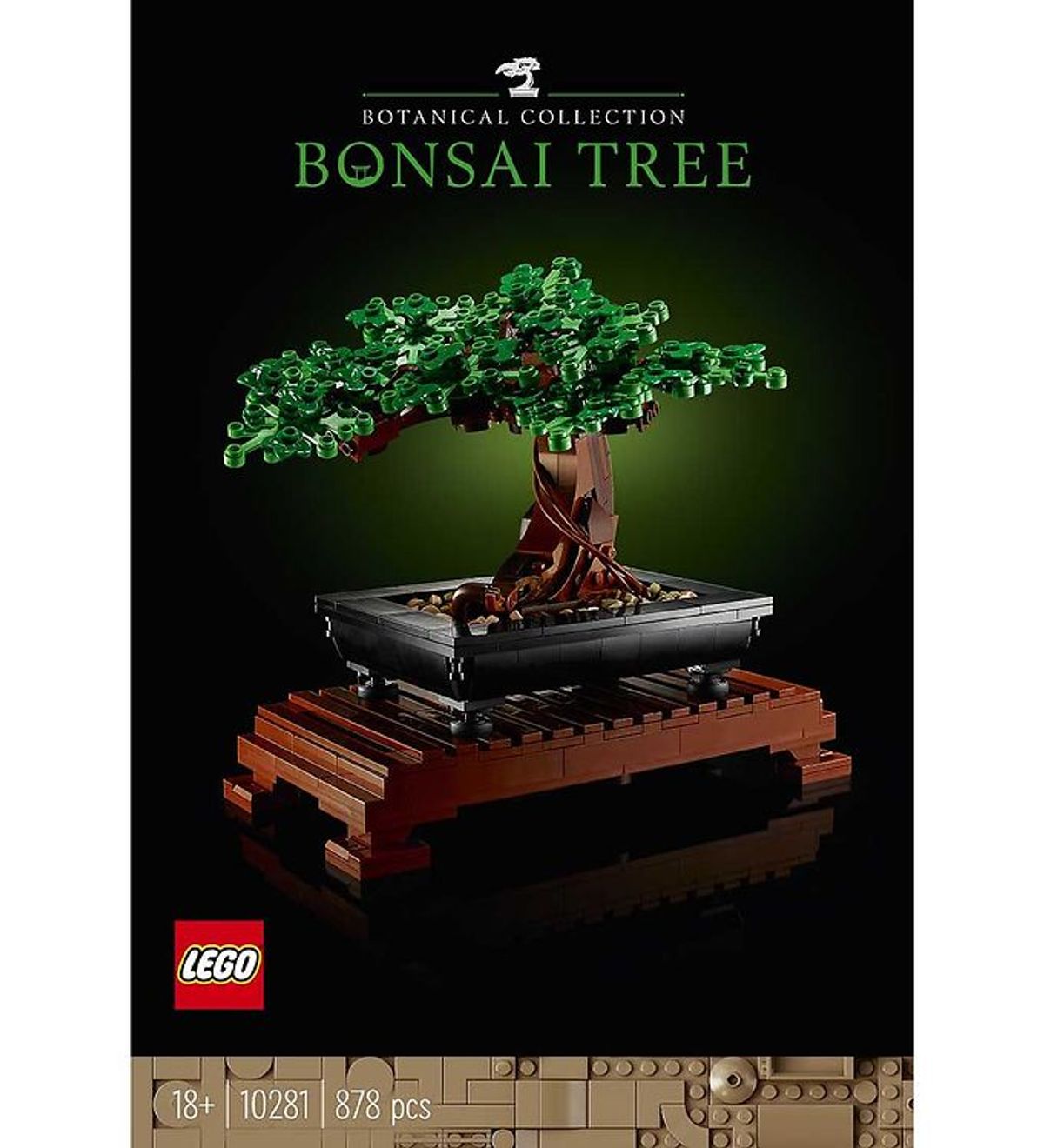 LEGO ® Icons - Bonsaitræ 10281 - 878 Dele