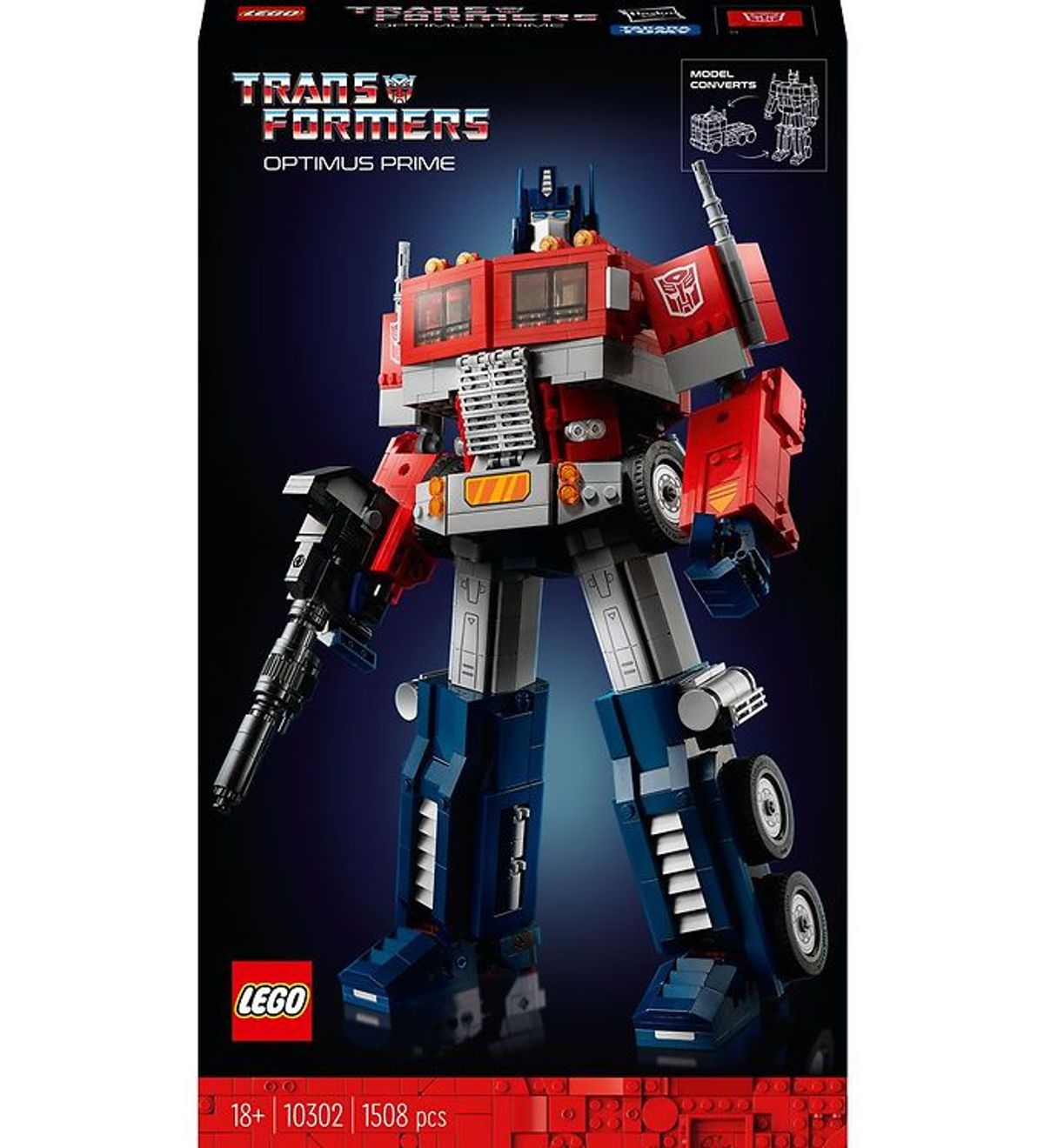 LEGO ® Icons - Optimus Prime 10302 - 1508 Dele