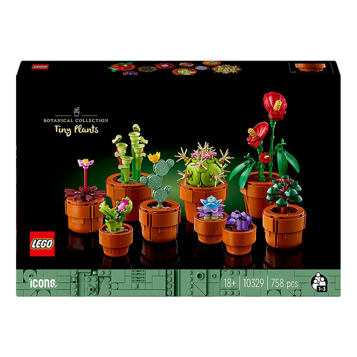 LEGO ® Icons - Små Planter 10329 - 758 dele