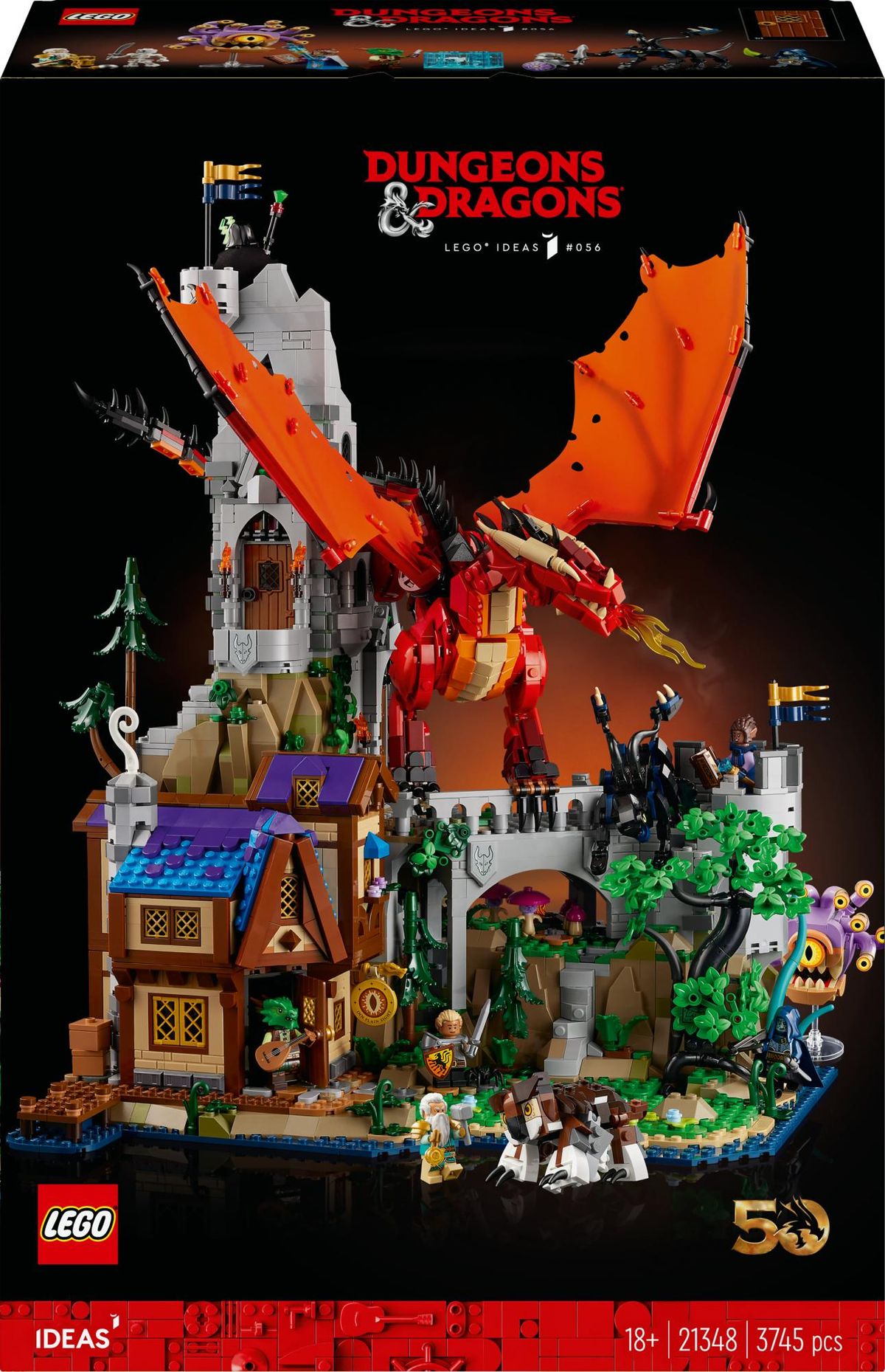 LEGO Ideas - Dungeons & Dragons: Red Dragon's Tale (21348.)