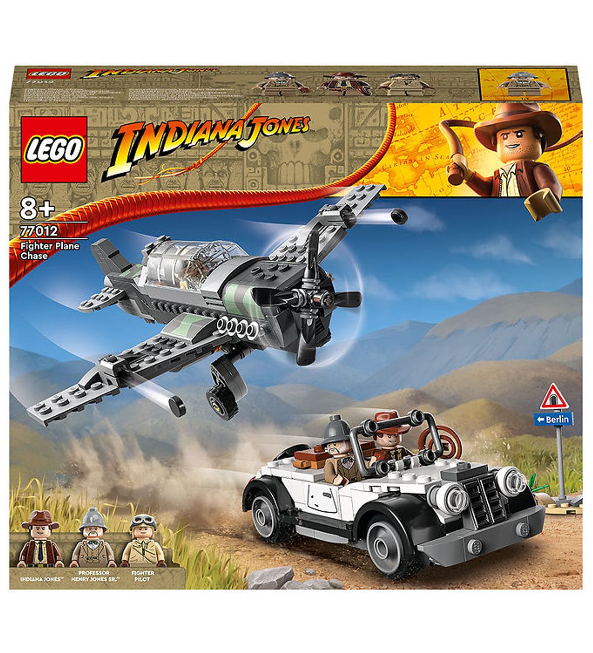 LEGO ® Indiana Jones - Kampfly-jagt 77012 - 387 Dele