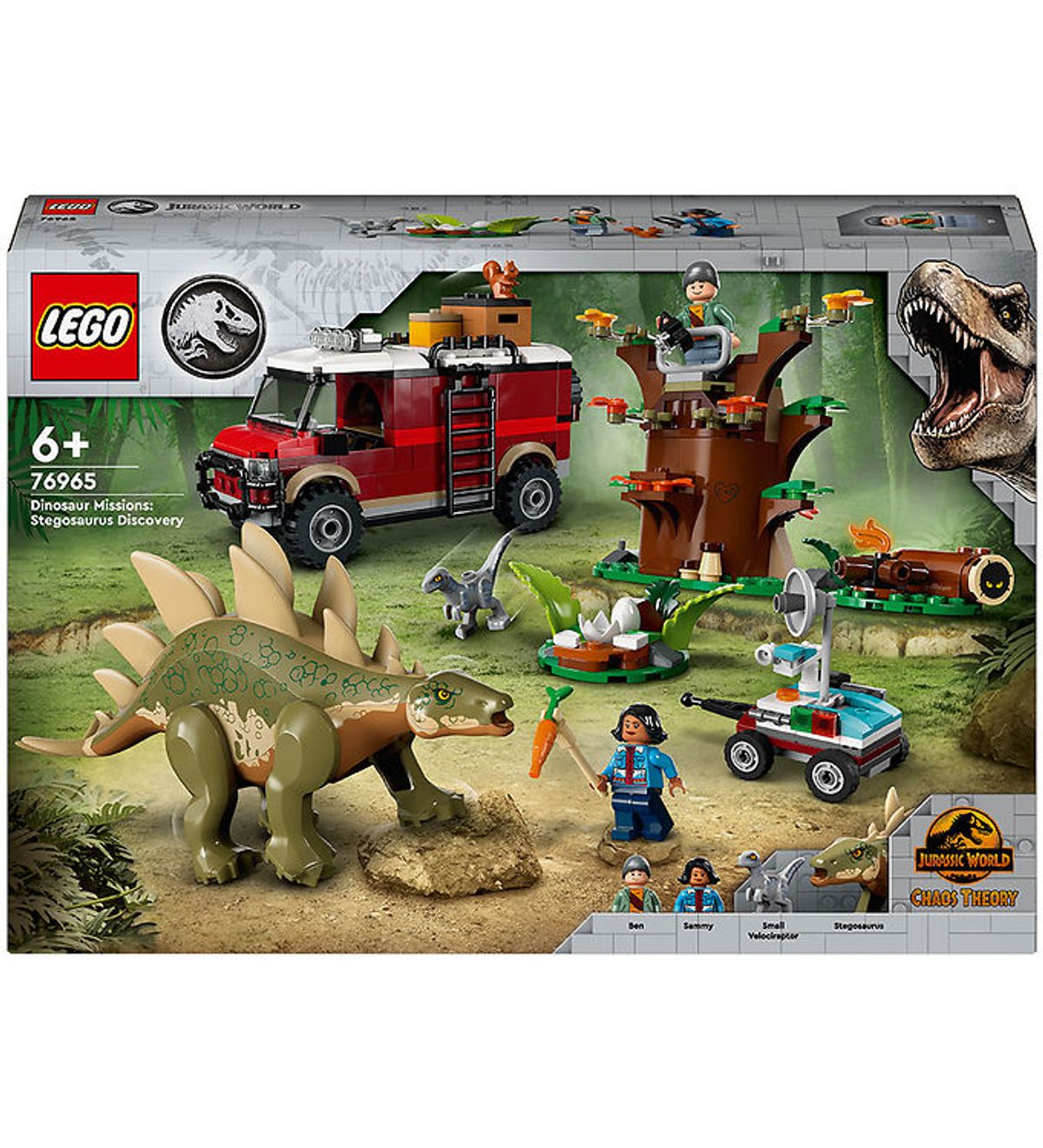 LEGO ® Jurassic World - 76965 - Dinosaurmissioner: Stegosaurus-op