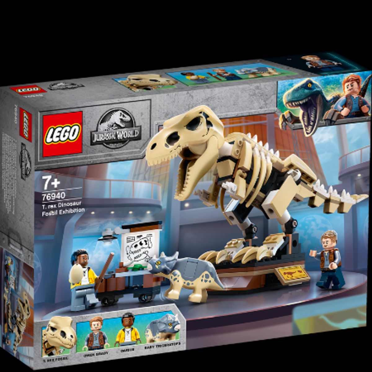 LEGO Jurassic World T. Rex-dinosaurudstilling - 76940