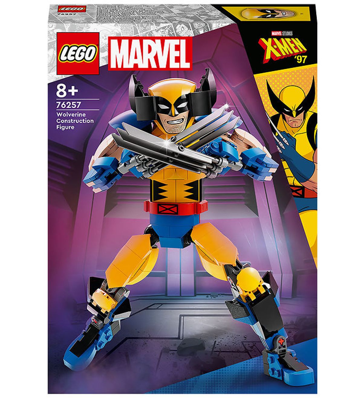 LEGO ® Marvel - Byg selv-figur af Wolverine 76257 - 327 Dele