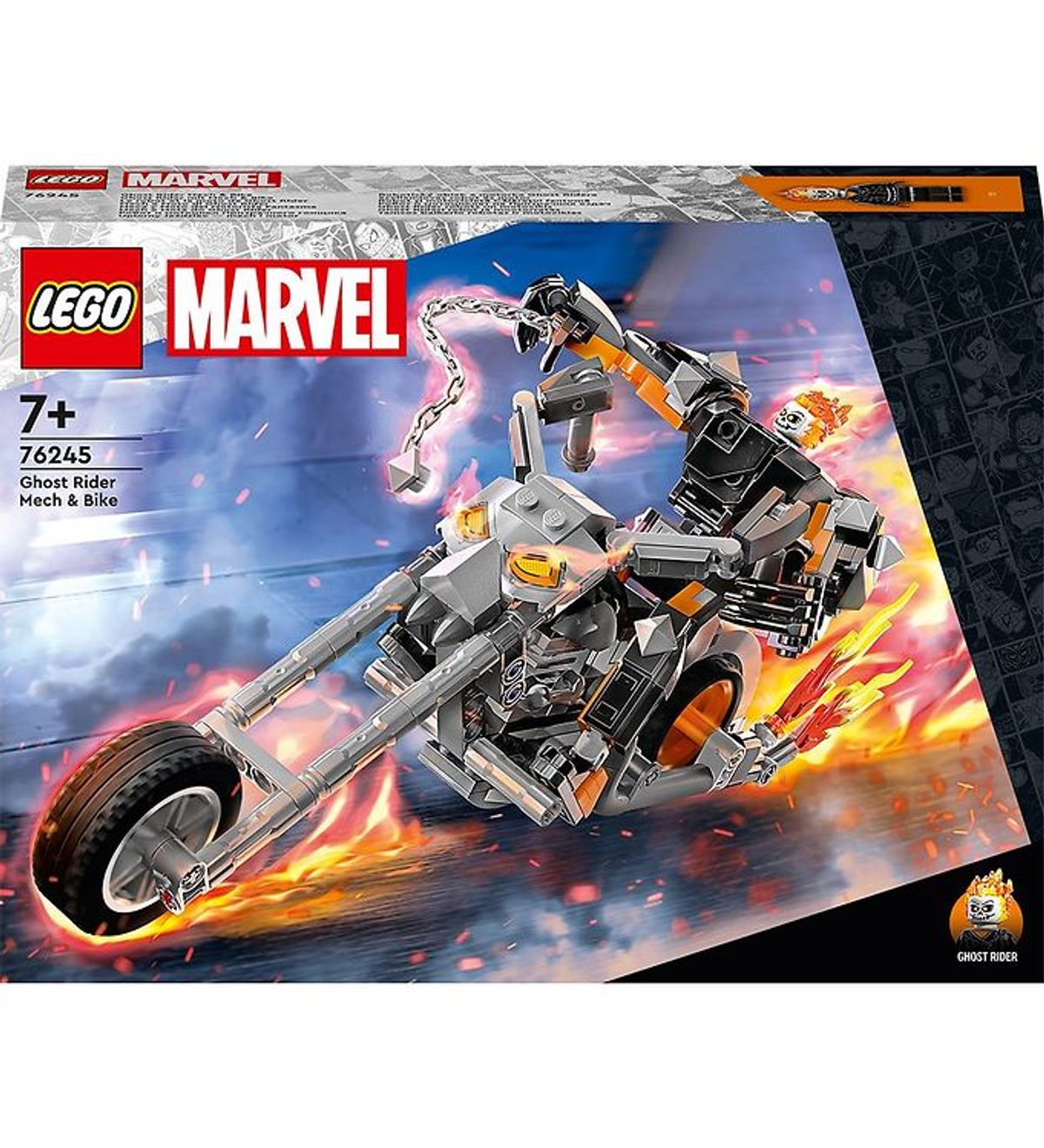 LEGO ® Marvel - Ghost Riders Kamprobot og Motorcykel 76245 - 264