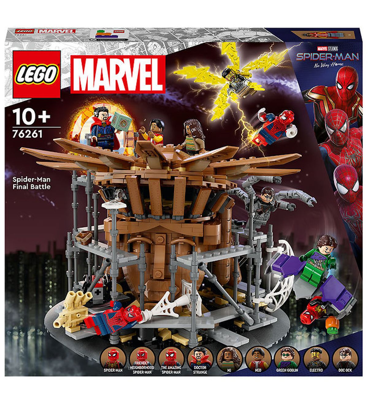 LEGO ® Marvel Spider-Man - Det Endelige Slag 76261 - 900 Dele