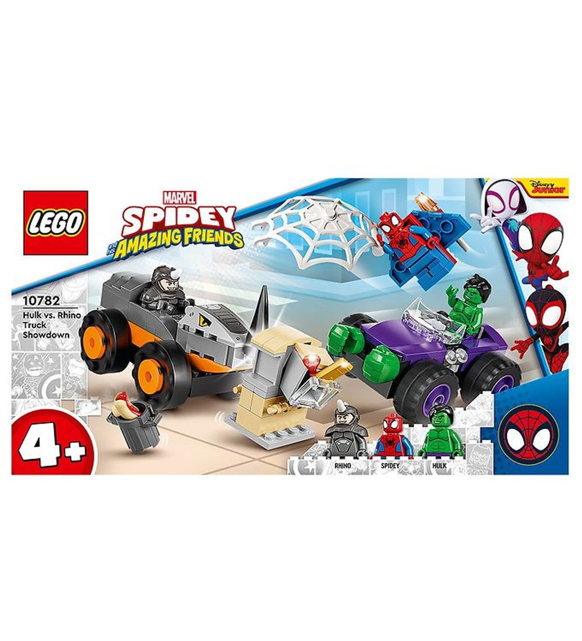 LEGO ® Marvel Spider-Man - Hulk Og Rhinos Truck-Kamp 10782 - 110