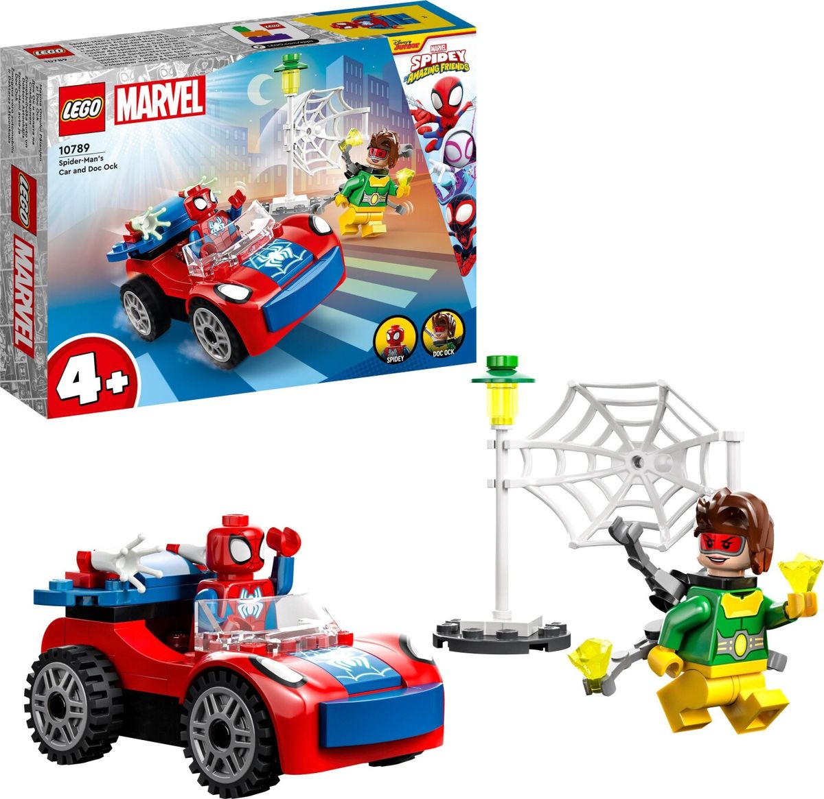 Lego Marvel Spidey - Spider-mans Bil Og Doc Ock - 10789