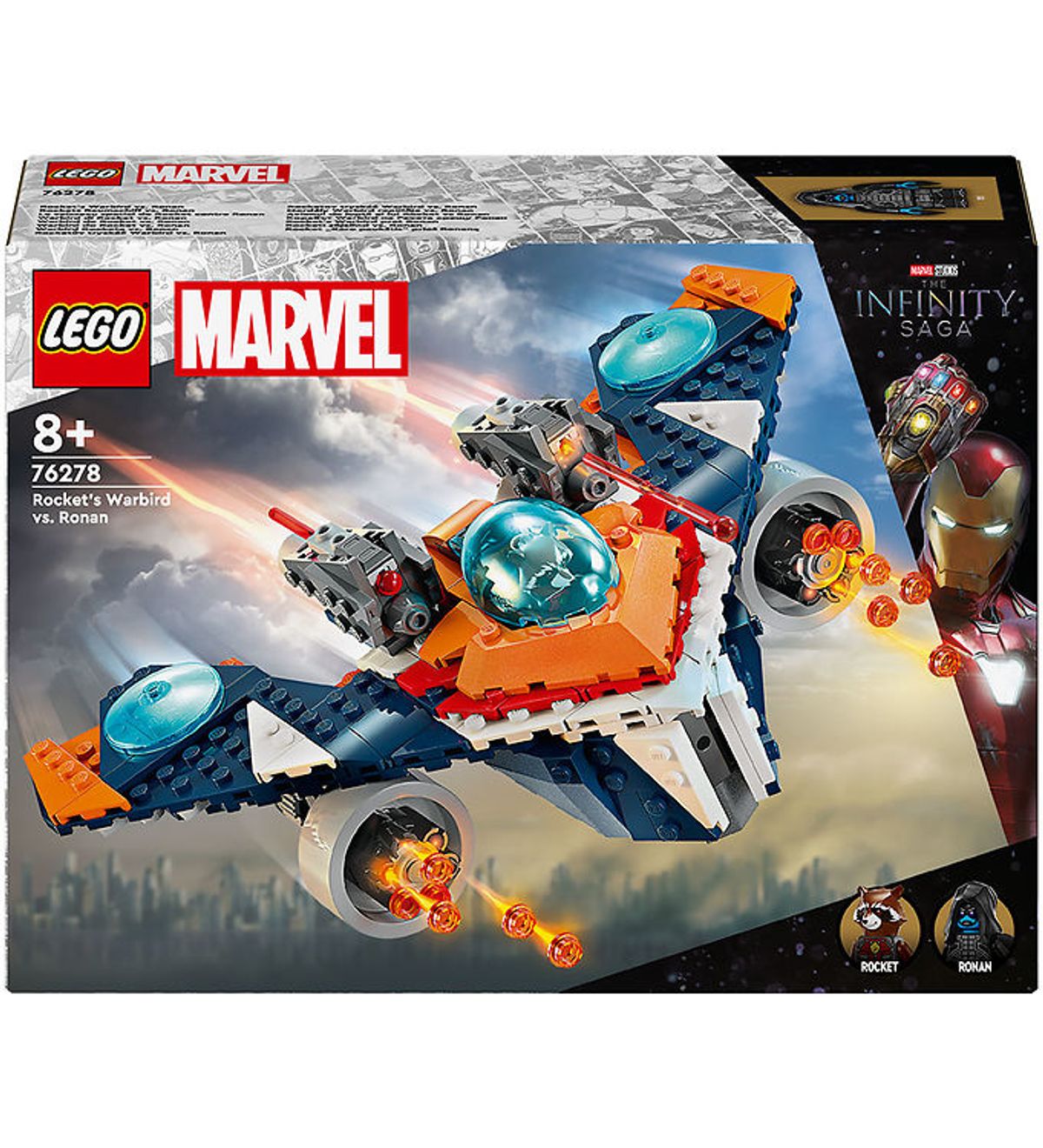 LEGO ® Marvel The Infinity Saga - Rockets Warbird Mod Ronan 76278