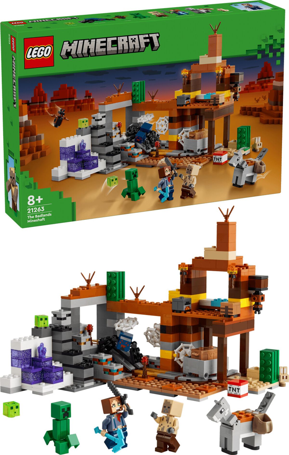 Lego Minecraft - Badlands Mineskakten - 21263