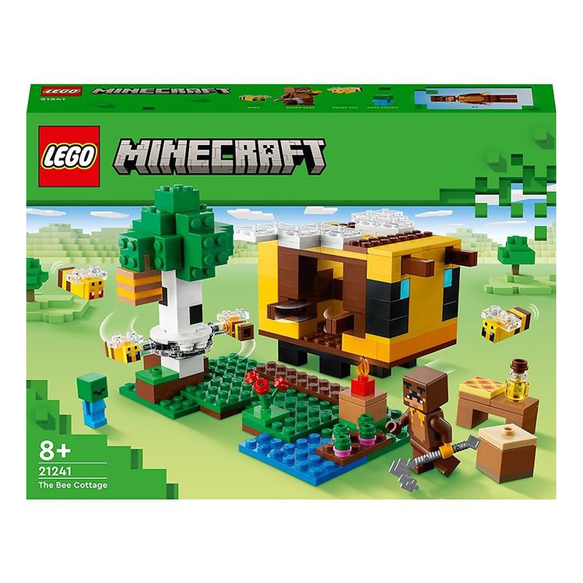 LEGO ® Minecraft - Bihytten 21241 - 254 Dele