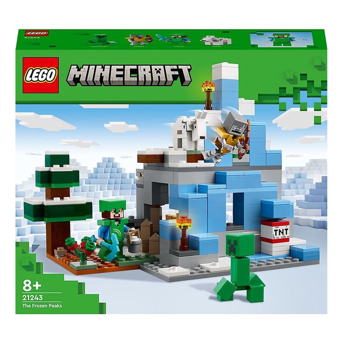 LEGO ® Minecraft - De Frosne Tinder 21243 - 304 Dele