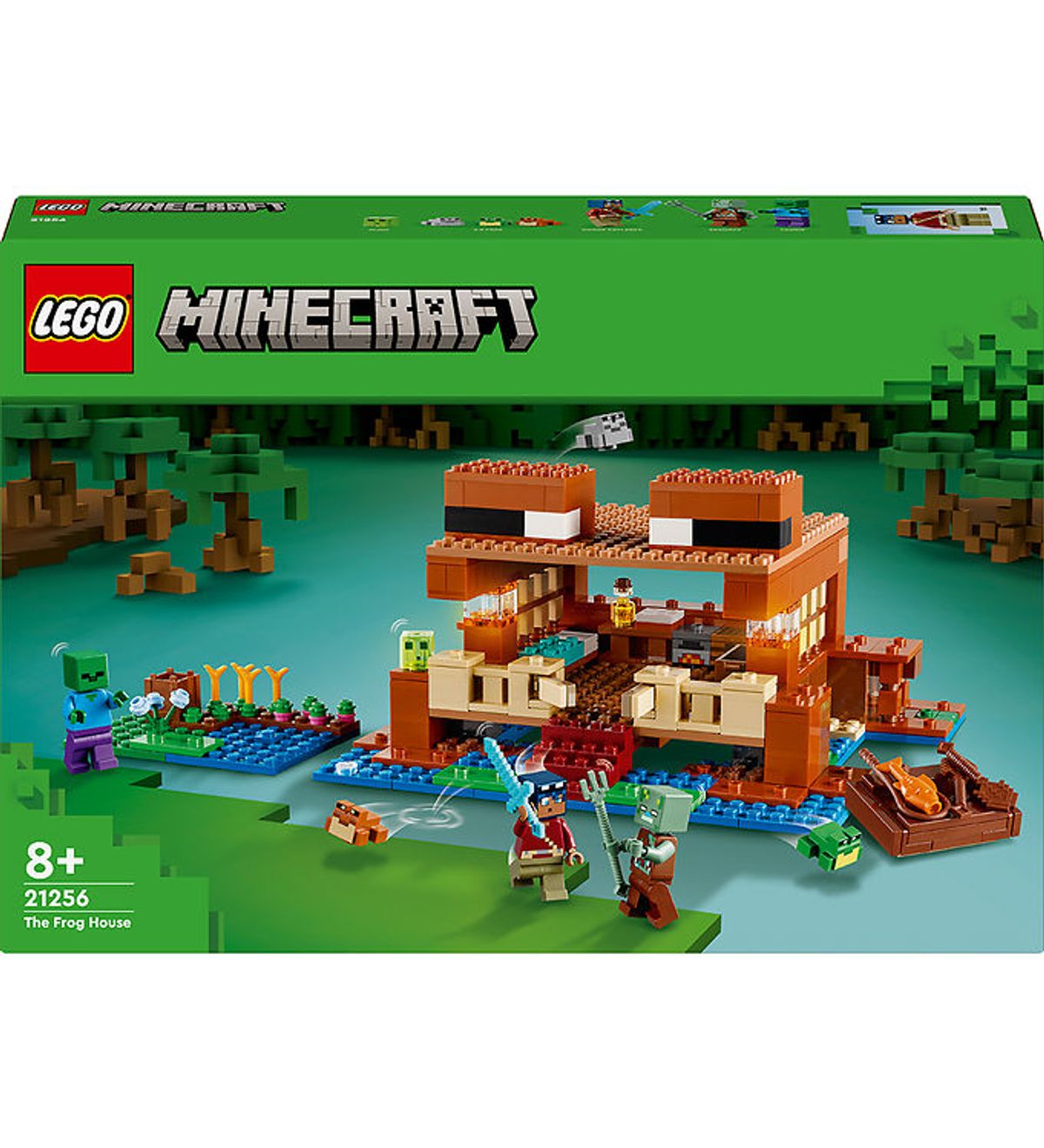 LEGO ® Minecraft - Frøhuset 21256 - 400 Dele