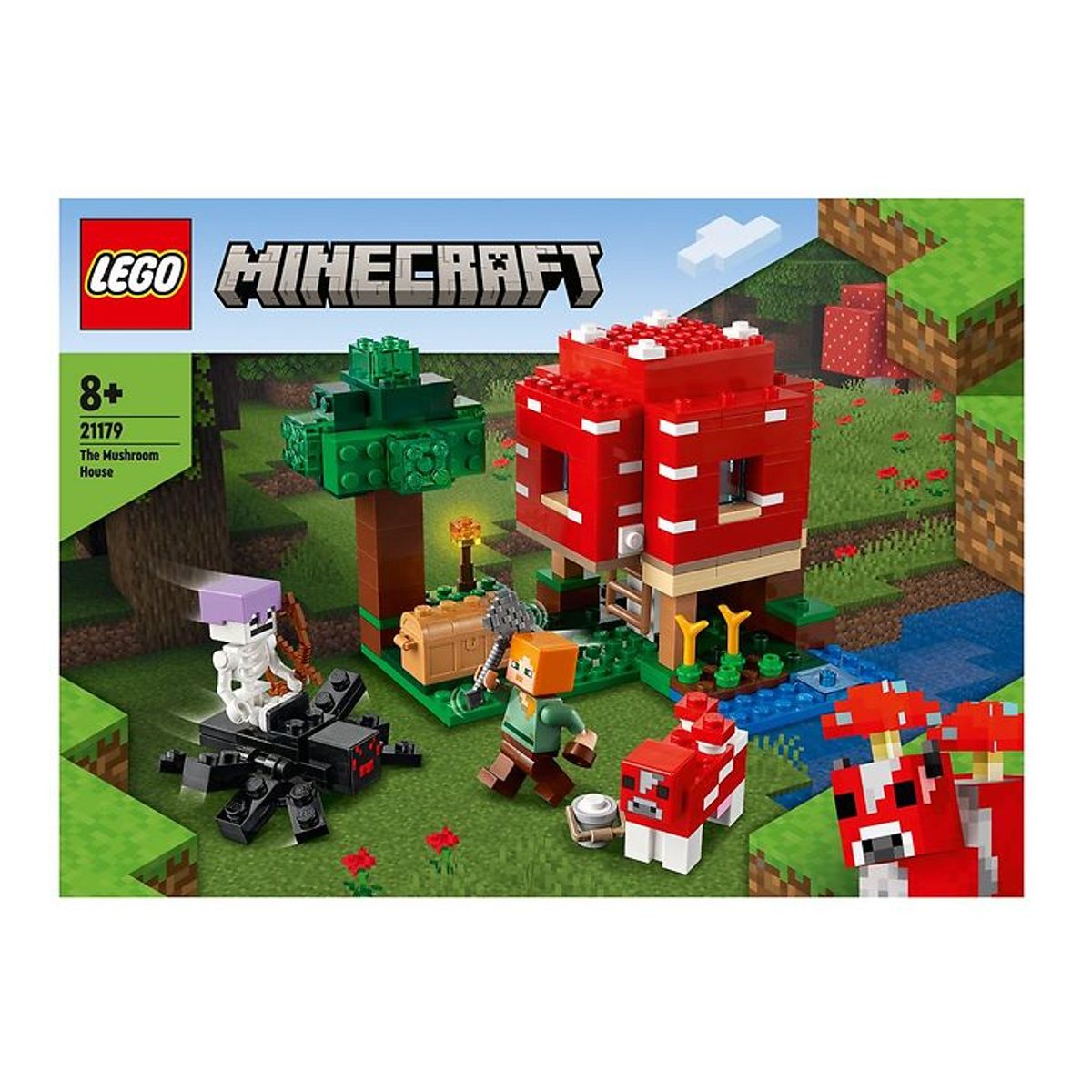 LEGO ® Minecraft - Svampehuset 21179 - 272 Dele