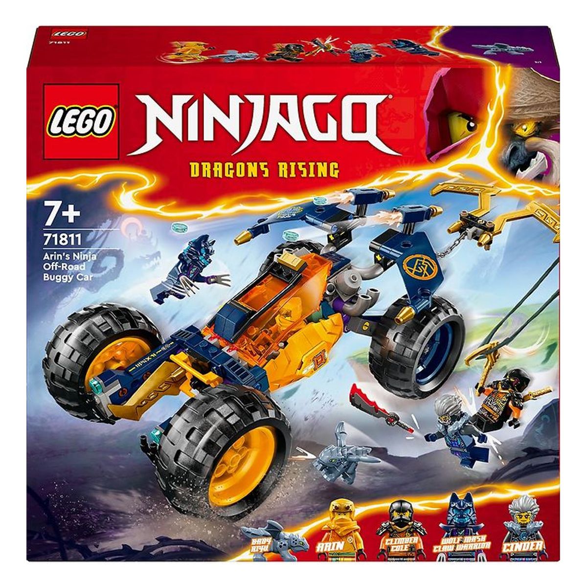 LEGO ® Ninjago - Arins ninja-offroader 71811 - 267 Dele