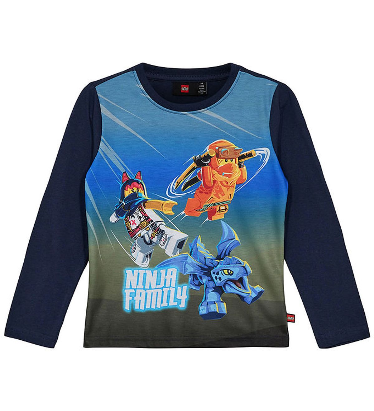 LEGO ® Ninjago Bluse - LWTano 618 - Dark Navy m. Print