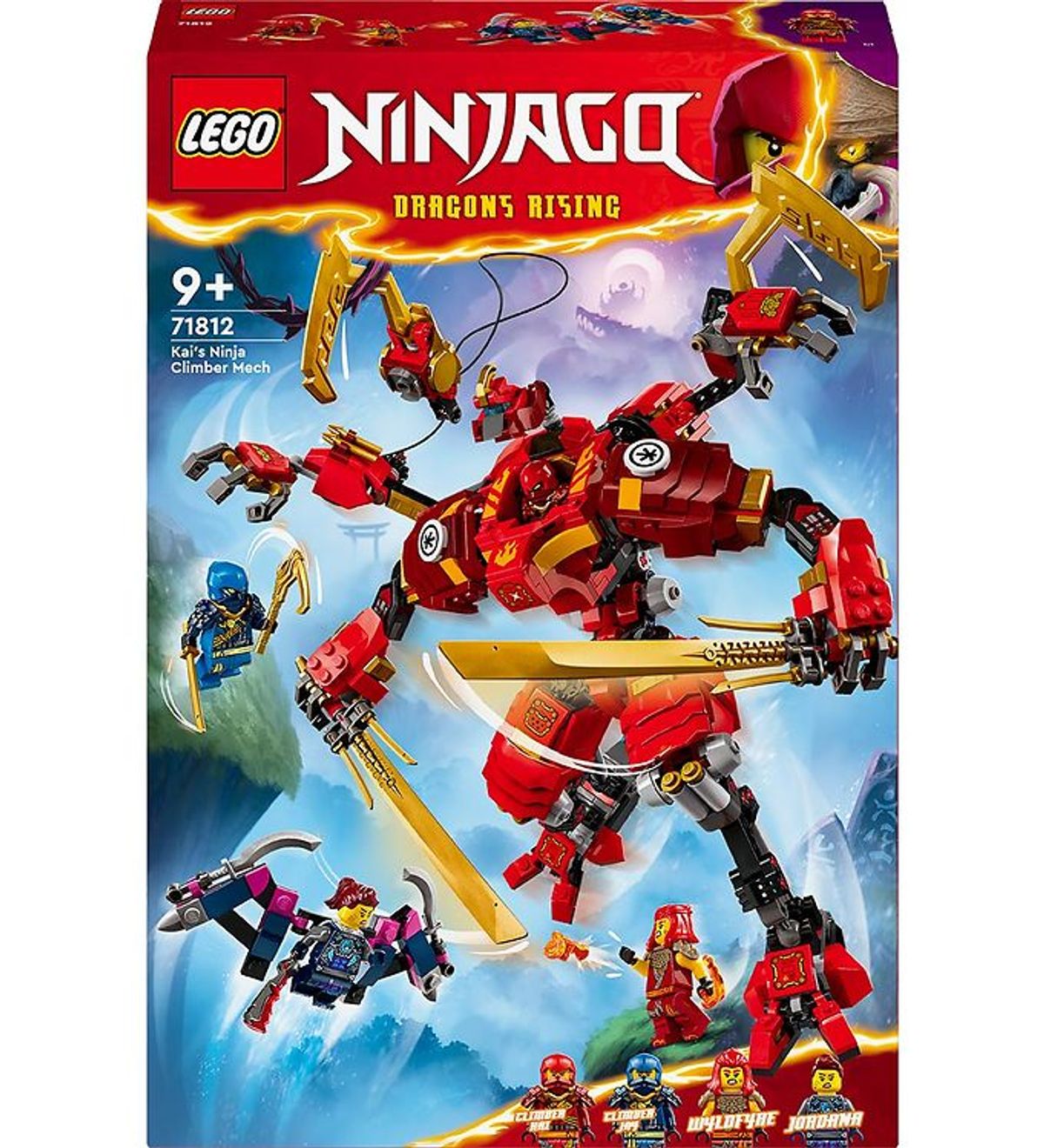 LEGO ® Ninjago - Kais Ninja-Klatrerobot 71812 - 623 Dele