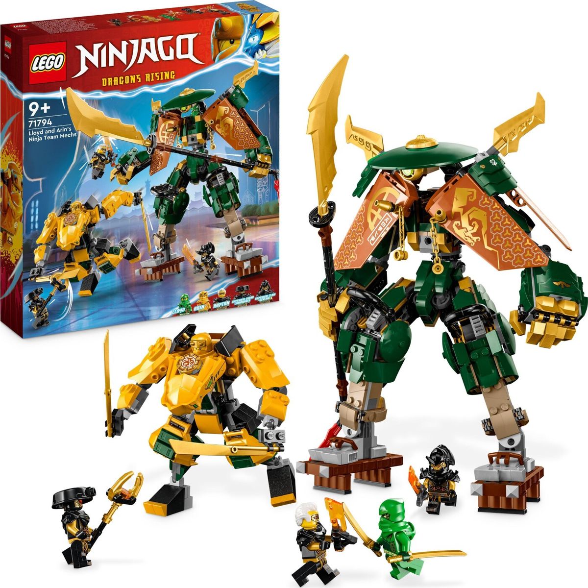 Lego Ninjago - Lloyd Og Arins Ninjateam-mechs - 71794