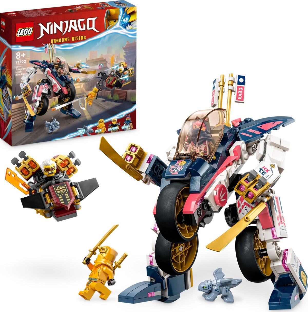 Lego Ninjago - Soras Forvandlings-mech-motorcykel - 71792