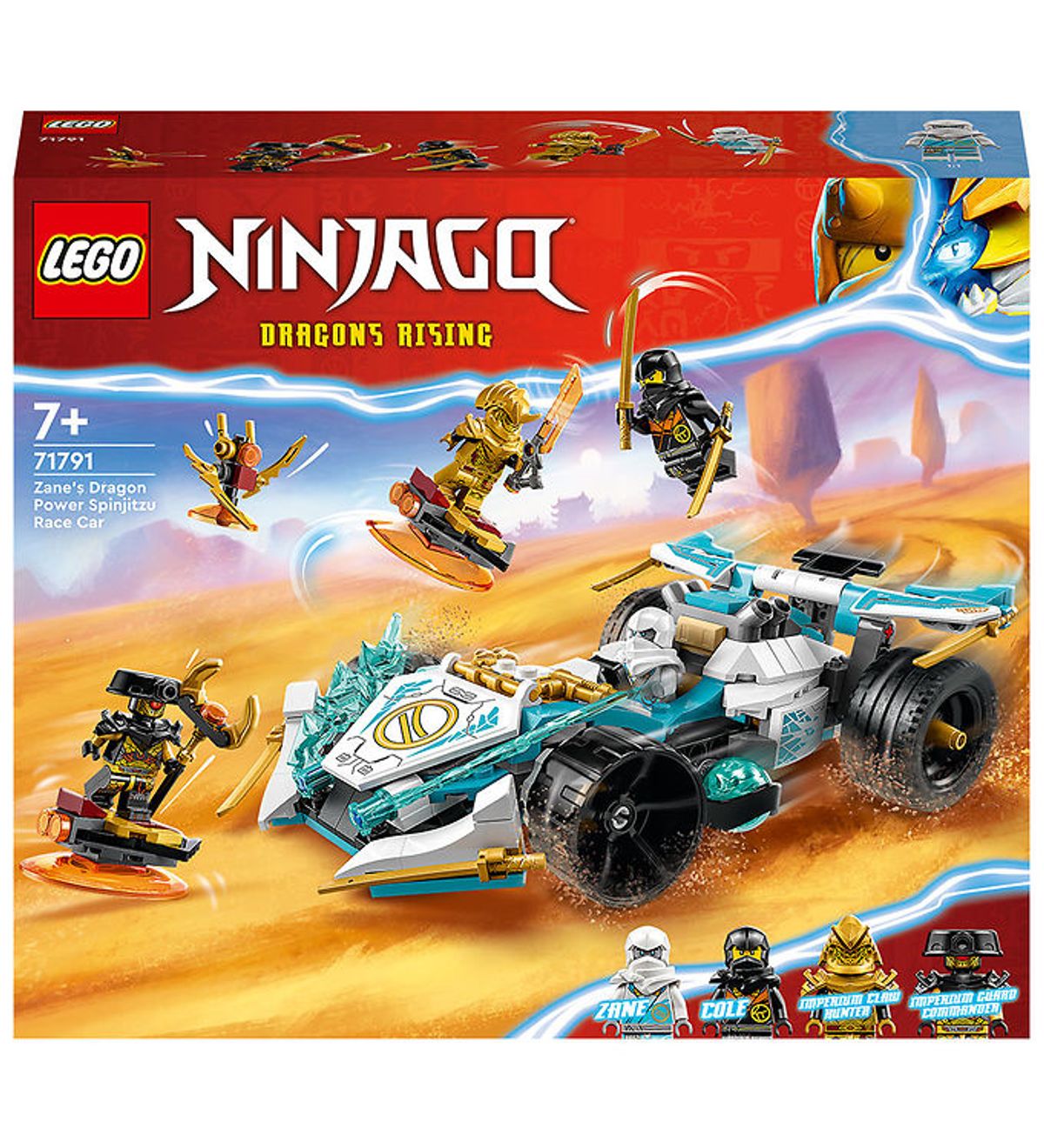 LEGO ® Ninjago - Zanes Dragekraft-Spinjitzu-Racerbil 71791 - 307