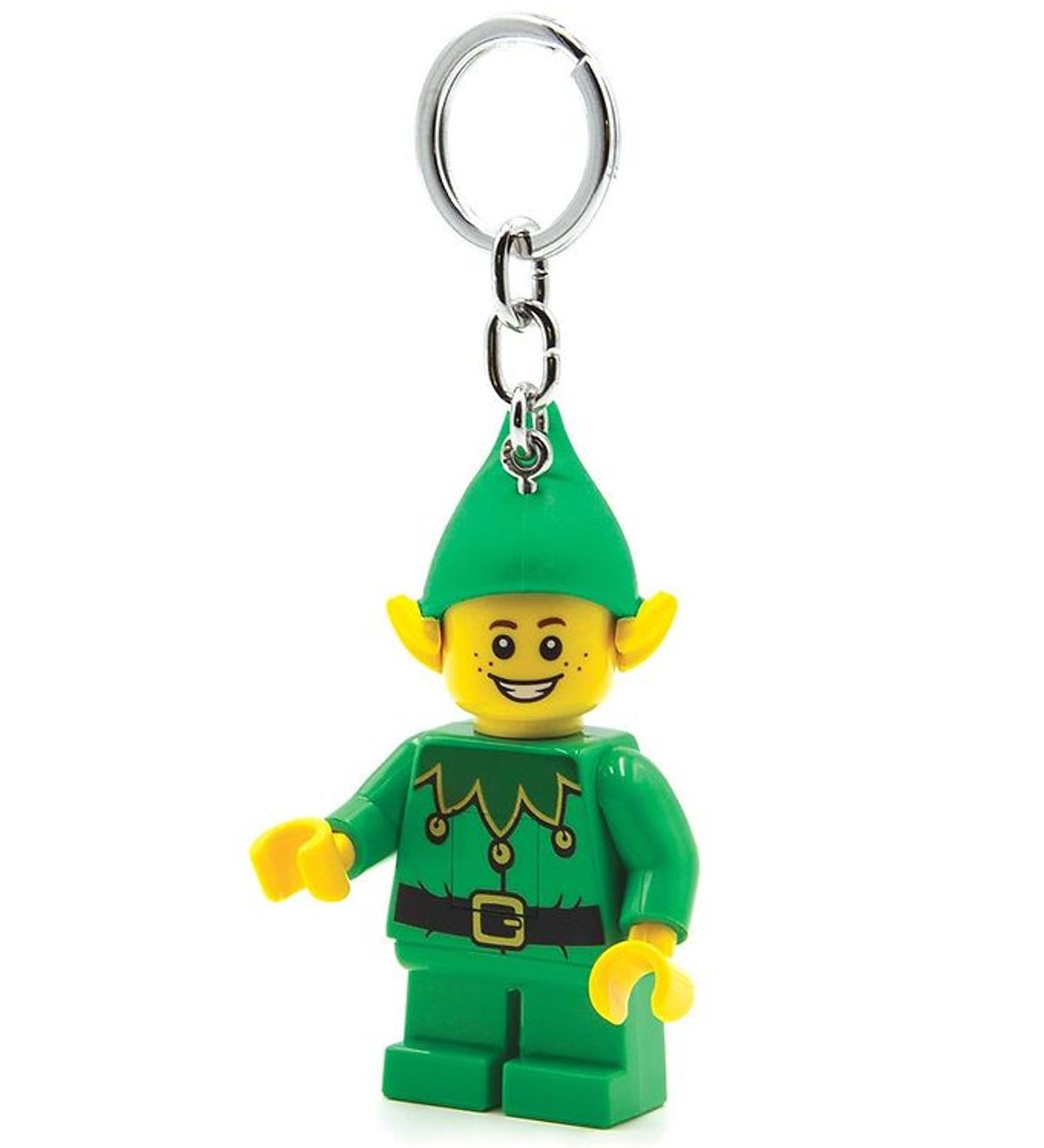 LEGO ® Nøglering m. Lommelyte - LEGO ® Elf