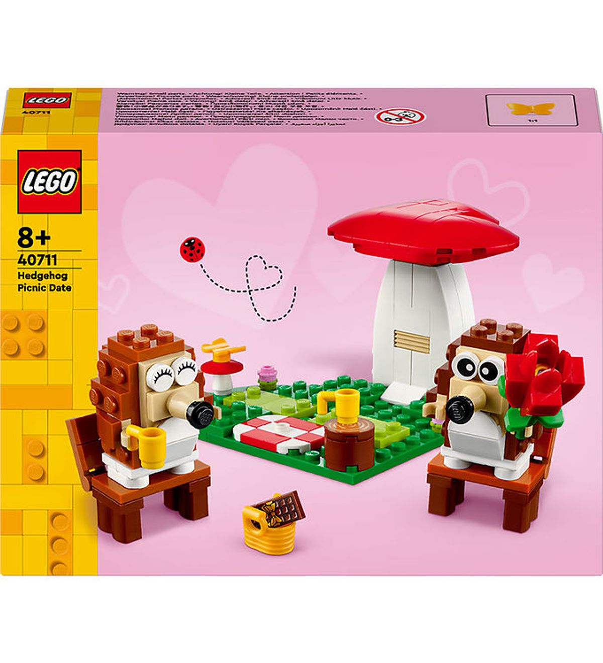 LEGO ® - Pindsvineskovtur 40711 - 166 Dele