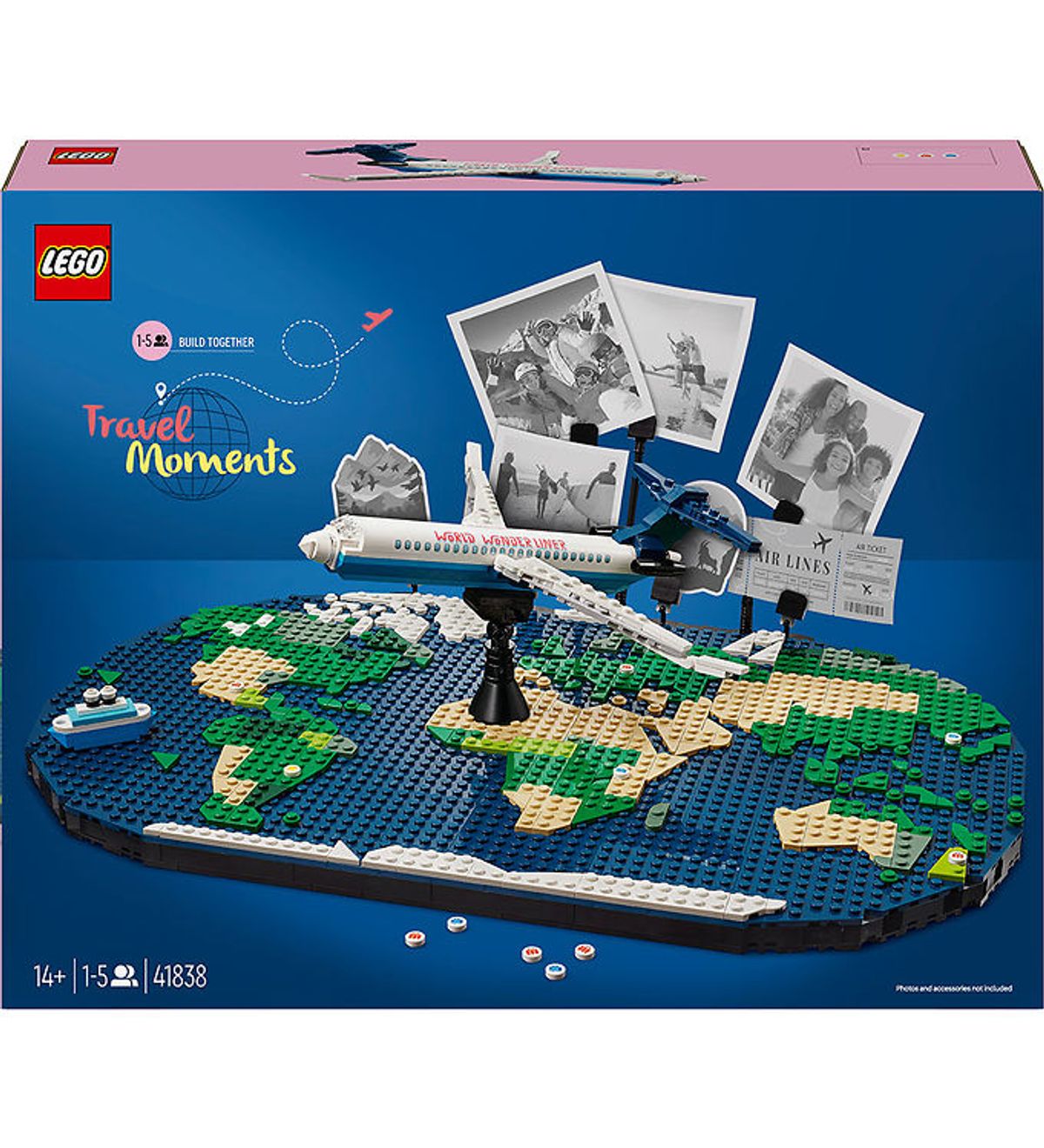 LEGO ® - Rejseminder 41838 - 1231 Dele