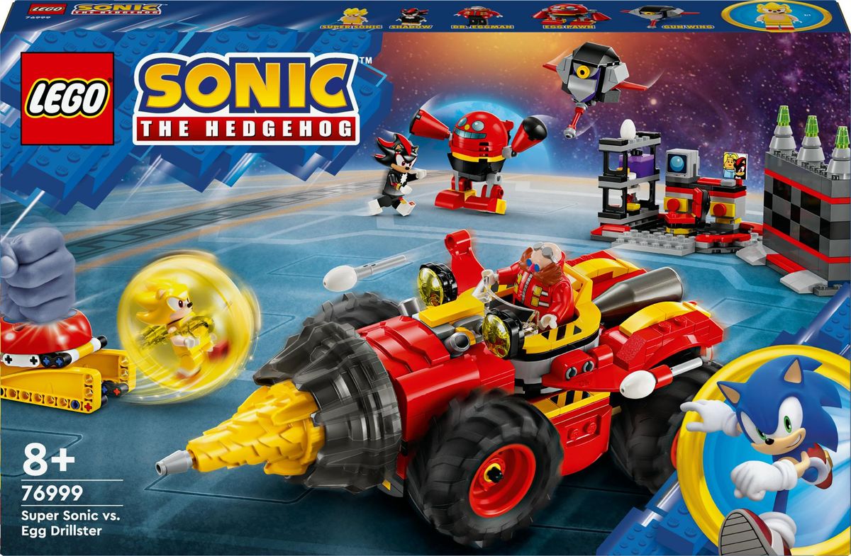 LEGO - Sonic - Super Sonic mod Egg Drillster (76999)