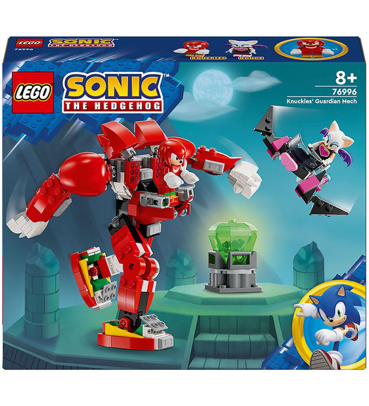 LEGO ® Sonic The Hedgehog - Knuckles' Vogterrobot 76996 - 276 Del