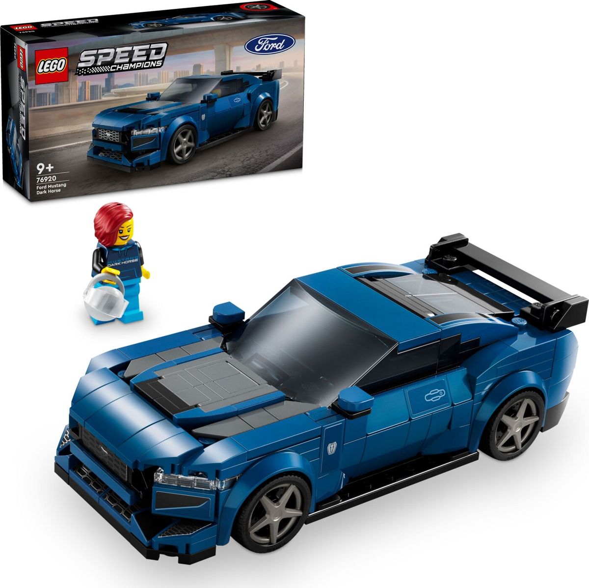 Lego Speed Champions - Ford Mustang Dark Horse-sportsvogn - 76920