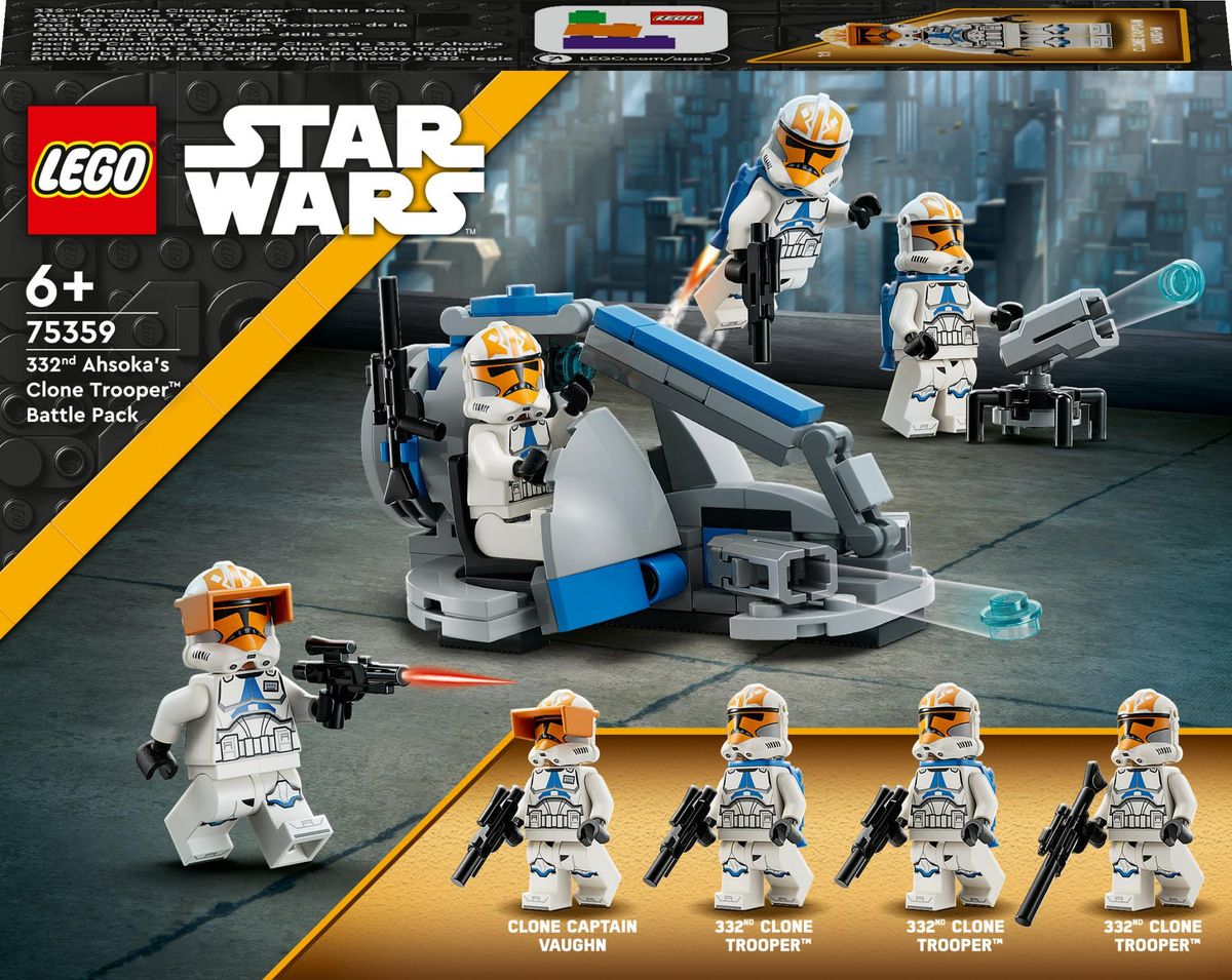 LEGO Star Wars - 332nd Ahsoka's Clone Trooperâ¢ Battle Pack (75359)