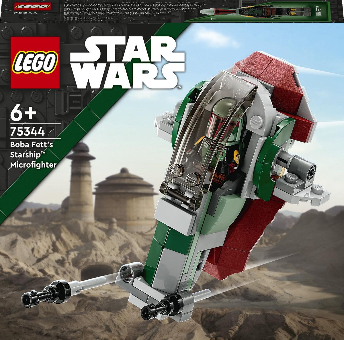 LEGO Star Wars - Boba Fett's Starshipâ¢ Microfighter (75344)