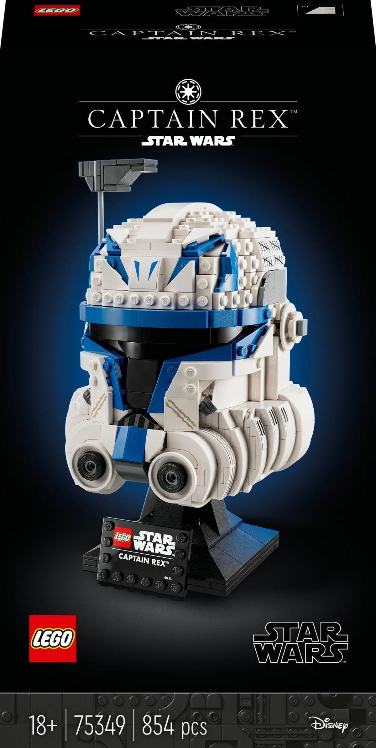 LEGO Star Wars - Captain Rexâ¢ Helmet (75349)