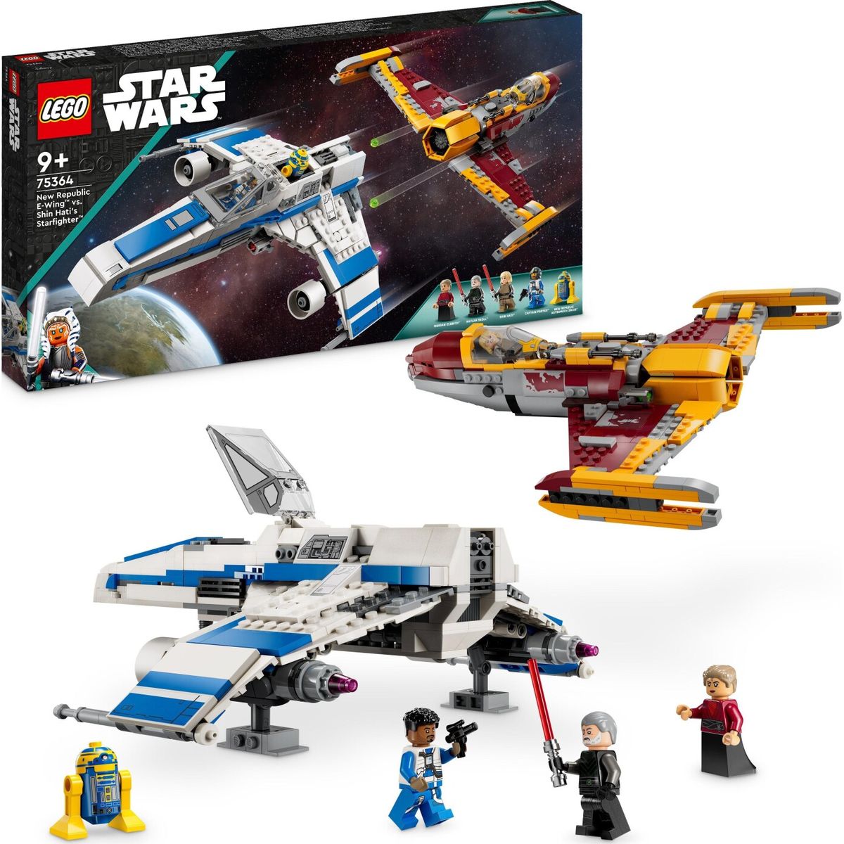 Lego Star Wars - E-wing Mod Shin Hatis Stjernejager - 75364