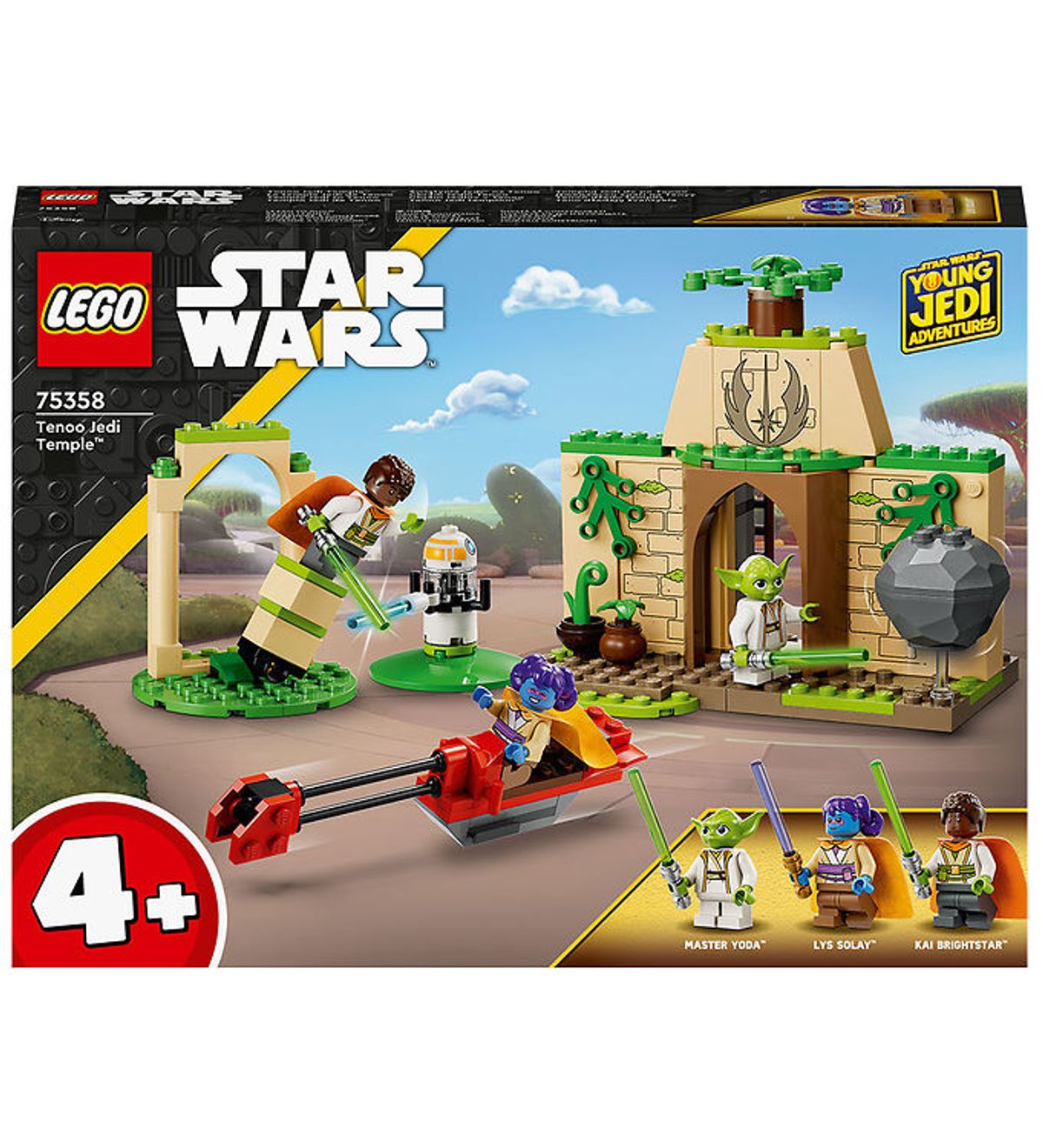 LEGO ® Star Wars - Jedi-templet På Tenoo 75358 - 124 Dele