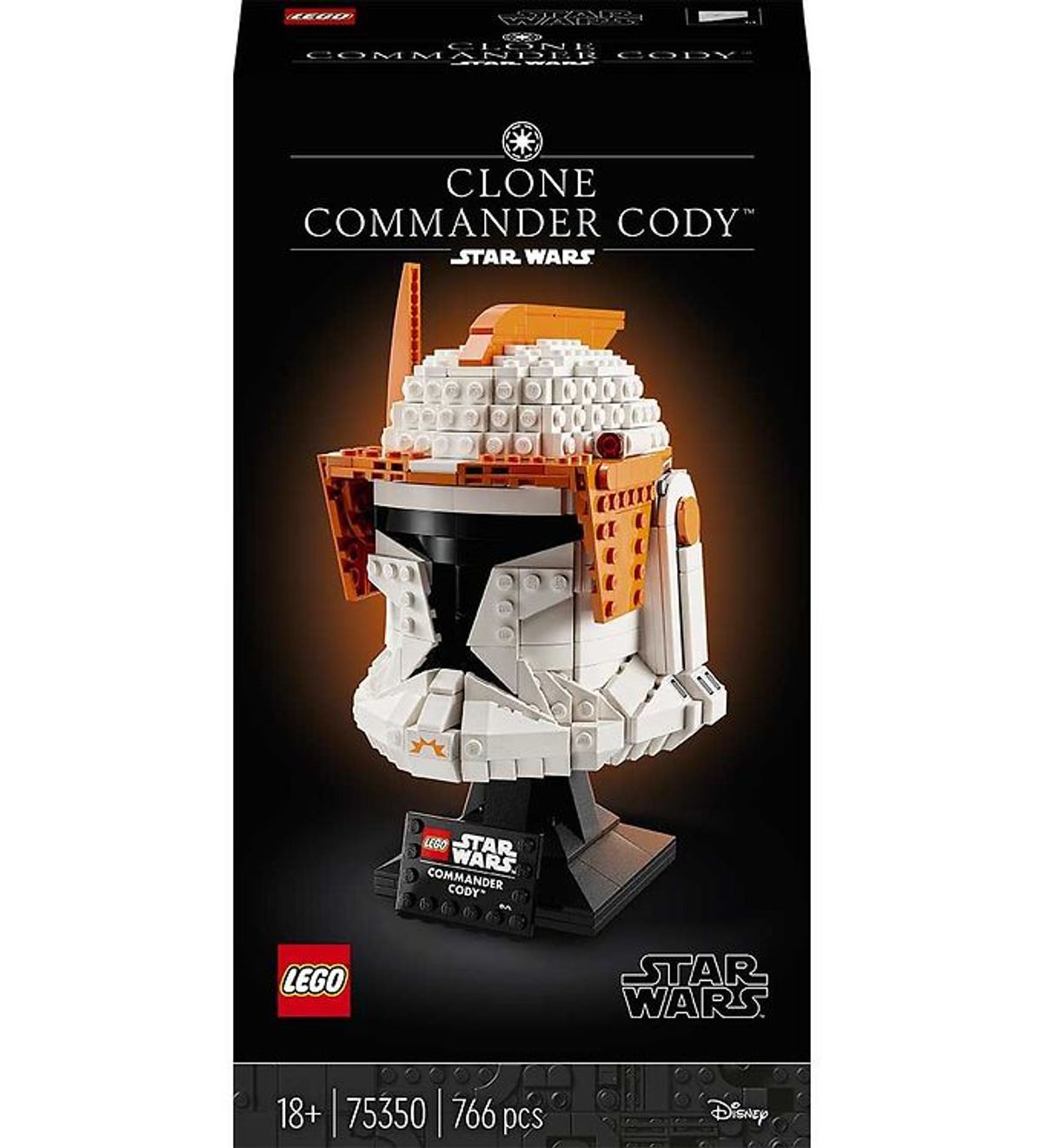 LEGO ® Star Wars - Klonkommandør Codys Hjelm 75350 - 766 Dele