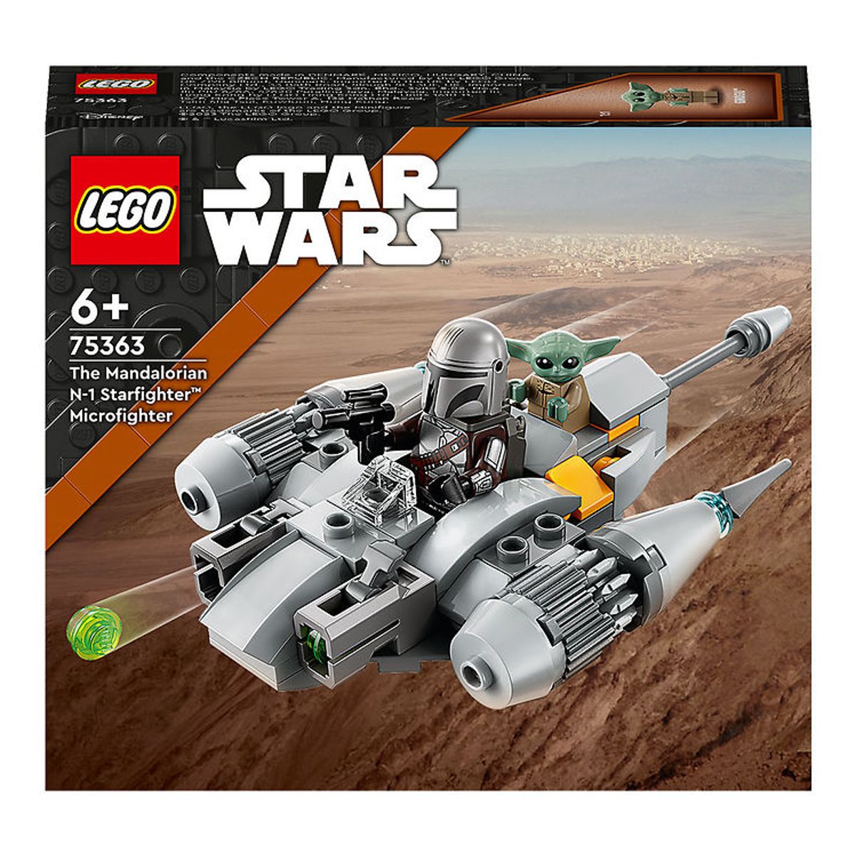 LEGO ® Star Wars - Microfighter af Mandalorian... 75363 - 88 Dele