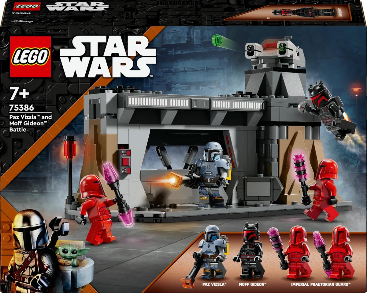 LEGO Star Wars - Paz Vizslaâ¢ and Moff Gideonâ¢ Battle (75386)