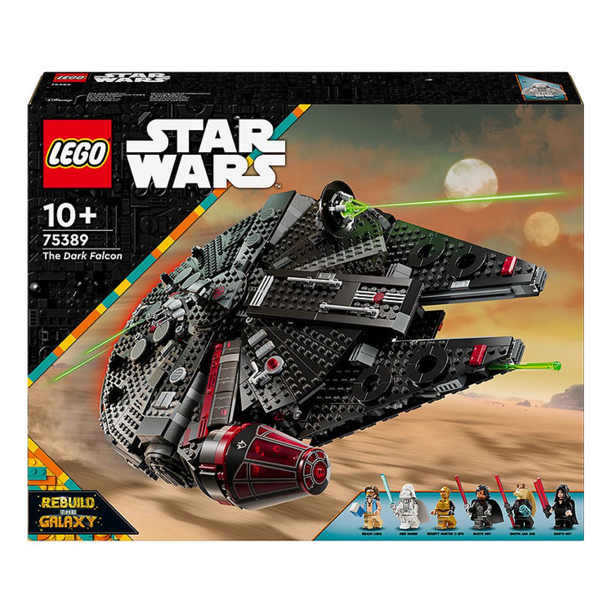 LEGO ® Star Wars - Sortefalken 75389 - 1579 Dele