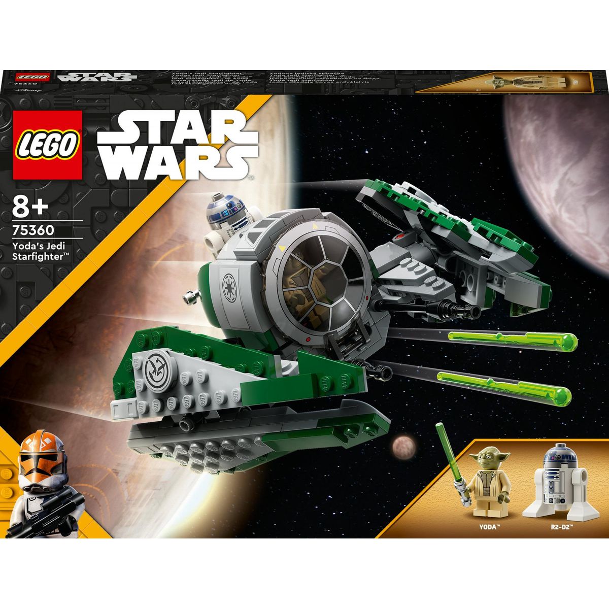 LEGO Star Wars - Yoda's Jedi Starfighterâ¢ (75360)